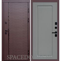 Дверь Termo-door Simple шоколад Гранд Grey софт