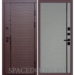 Дверь Termo-door Simple шоколад Porte Grey софт