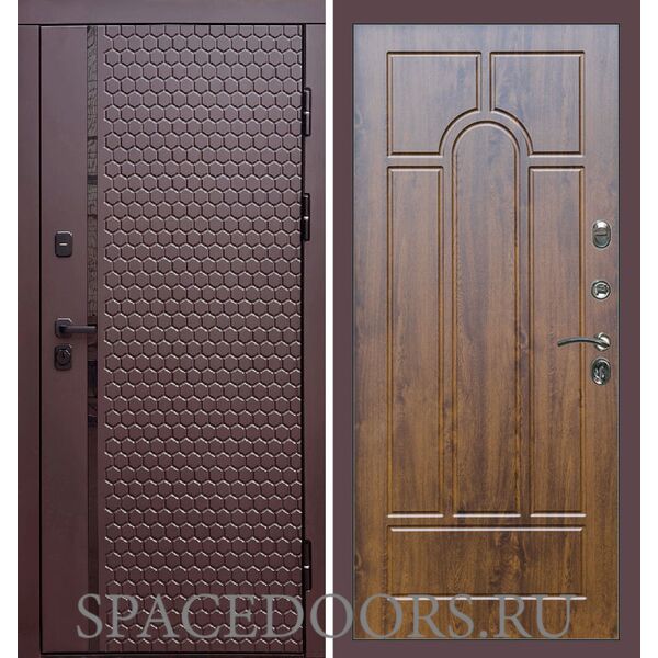 Дверь Termo-door Simple шоколад Арка дуб