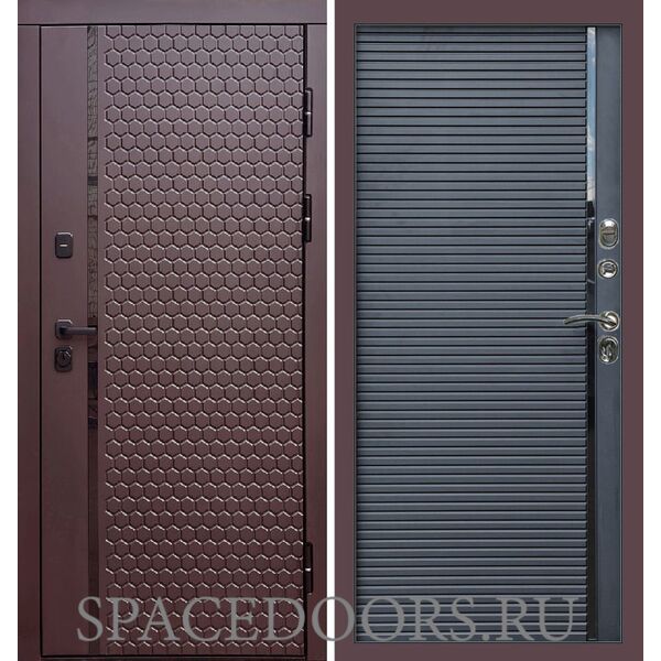 Дверь Termo-door Simple шоколад Porte black