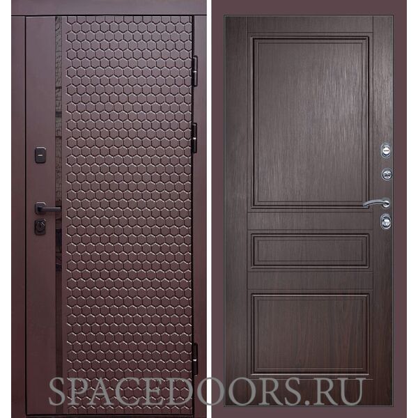 Дверь Termo-door Simple шоколад Классика венге