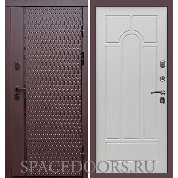 Дверь Termo-door Simple шоколад Арка лиственница