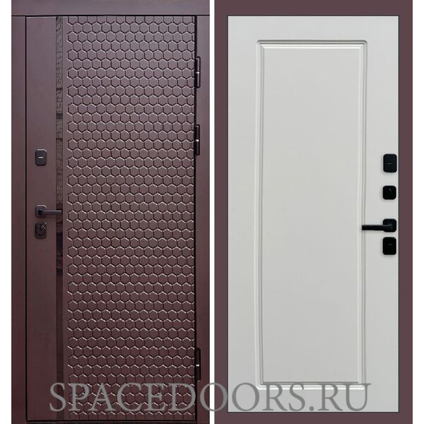 Дверь Termo-door Simple шоколад Гранд Слоновая кость