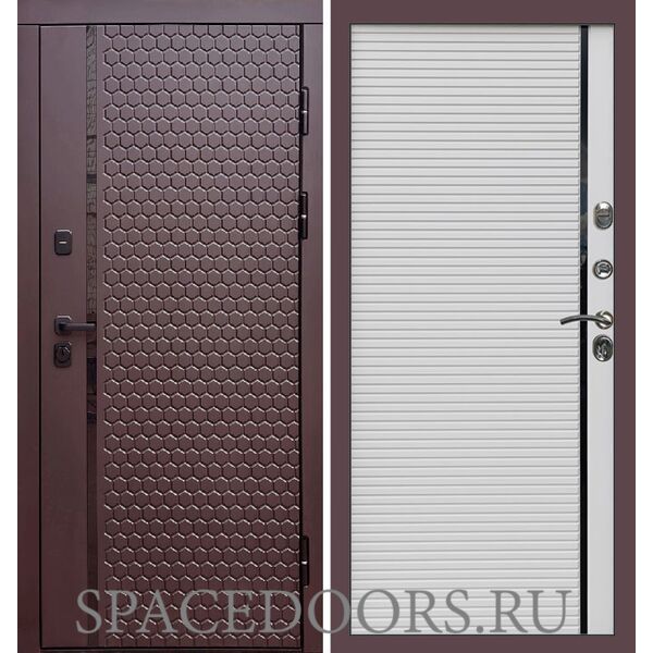 Дверь Termo-door Simple шоколад Porte white