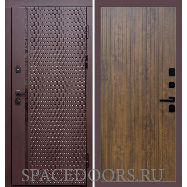 Дверь Termo-door Simple шоколад Flat Дуб