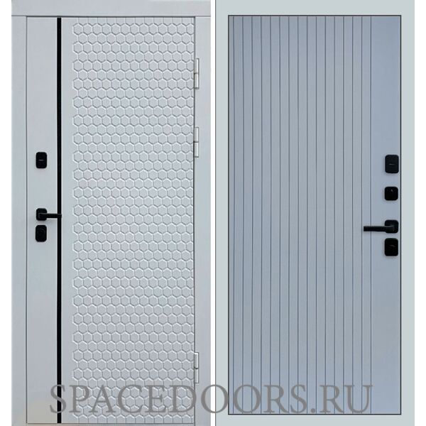 Дверь Termo-door Simple white Flat Grey софт