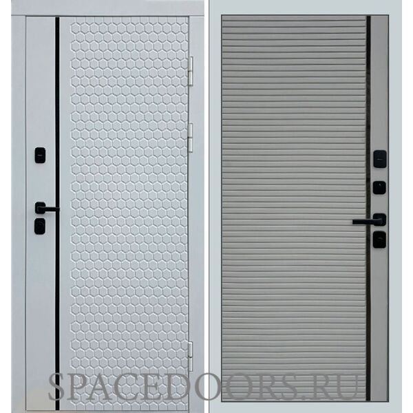 Дверь Termo-door Simple white Porte Grey софт