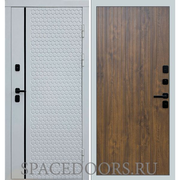 Дверь Termo-door Simple white Flat Дуб