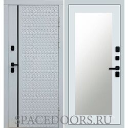 Дверь Termo-door Simple white Триумф Белый софт с зеркалом