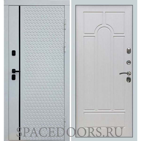 Дверь Termo-door Simple white Арка лиственница