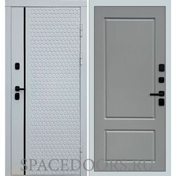 Дверь Termo-door Simple white Марсель Grey софт