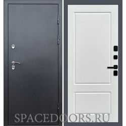 Дверь Termo-door Техно графит Марсель Белый софт