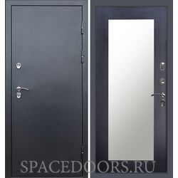 Дверь Termo-door Техно графит Зеркало триумф венге
