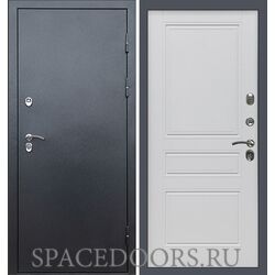 Дверь Termo-door Техно графит Классика белый матовый