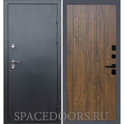 Дверь Termo-door Техно графит Flat Дуб