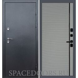 Дверь Termo-door Техно графит Porte Grey софт