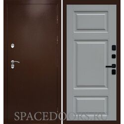 Дверь Termo-door Техно медь Лион Grey софт
