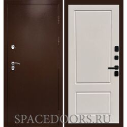 Дверь Termo-door Техно медь Марсель Слоновая кость