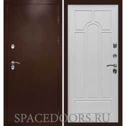 Дверь Termo-door Техно медь Арка лиственница