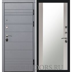 Дверь Termo-door Термо Grey line Зеркало лиственница