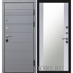 Дверь Termo-door Термо Grey line Зеркало белый