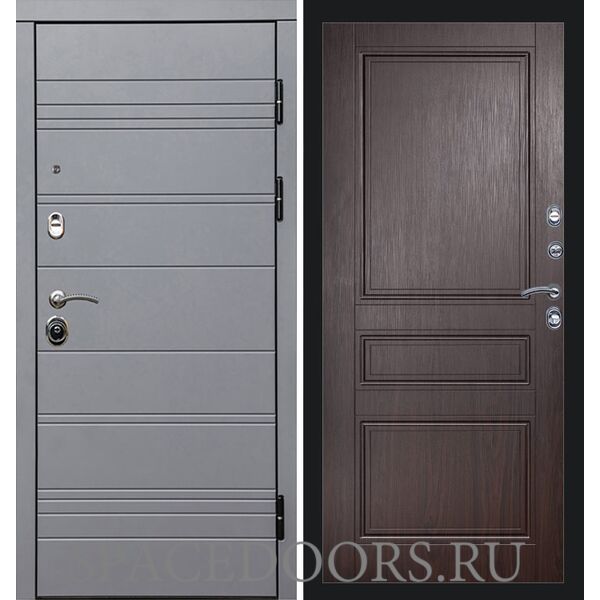 Дверь Termo-door Термо Grey line Классика венге