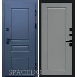 Дверь Termo-door Термо премиум орегон графит Гранд Grey софт