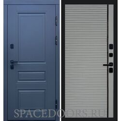 Дверь Termo-door Термо премиум орегон графит Porte Grey софт