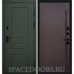 Дверь Termo-door Термо премиум орегон грин porte Шоколад