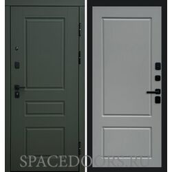 Дверь Termo-door Термо премиум орегон грин Марсель Grey софт