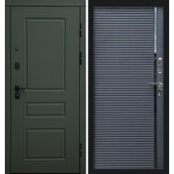 Дверь Termo-door Термо премиум орегон грин Porte black