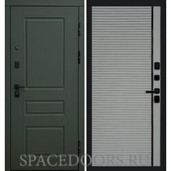 Дверь Termo-door Термо премиум орегон грин Porte Grey софт