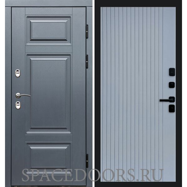 Дверь Termo-door Термо премиум Grey Flat Grey софт