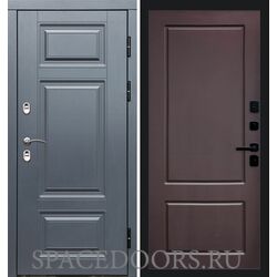 Дверь Termo-door Термо премиум Grey Марсель Шоколад