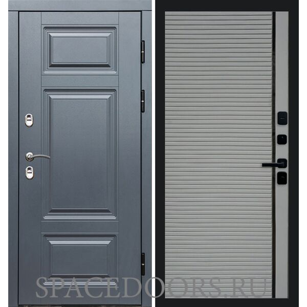 Дверь Termo-door Термо премиум Grey Porte Grey софт