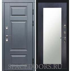 Дверь Termo-door Термо премиум Grey Зеркало триумф венге