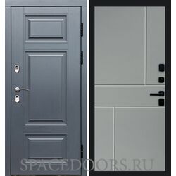 Дверь Termo-door Термо премиум Grey Горизонт Grey софт
