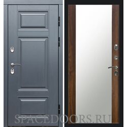 Дверь Termo-door Термо премиум Grey Зеркало дуб