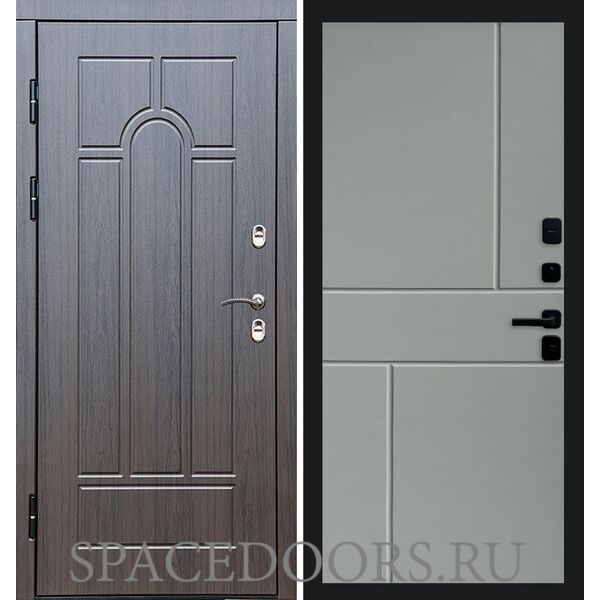 Дверь Termo-door Термо премиум Модена венге Горизонт Grey софт