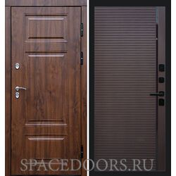 Дверь Termo-door Термо премиум дуб антик porte Шоколад