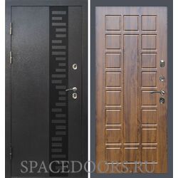 Дверь Termo-door Термо Сибирь серебро антик декор Престиж дуб