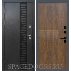 Дверь Termo-door Термо Сибирь серебро антик декор Мастино Дуб