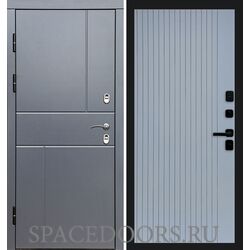 Дверь Termo-door Термо Вертикаль Grey антик Flat Grey софт