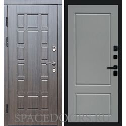 Дверь Termo-door Термо премиум Виргиния венге Марсель Grey софт