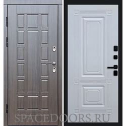Дверь Termo-door Термо премиум Виргиния венге Мадрид Белый софт