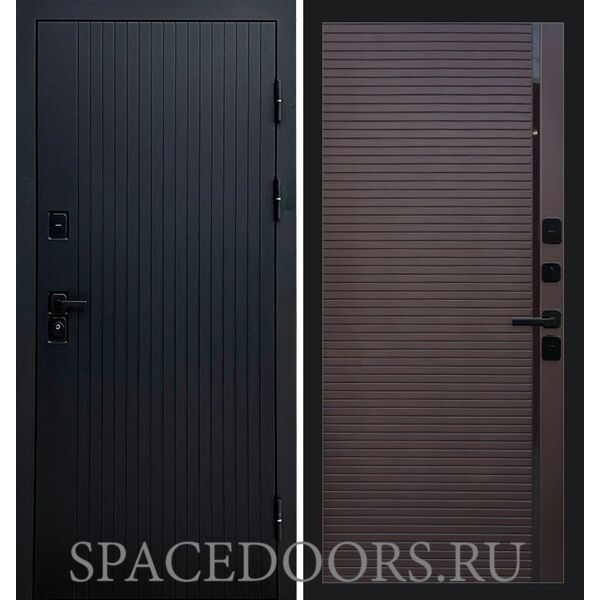 Дверь Termo-door Твист Блэк porte Шоколад