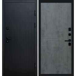 Дверь Termo-door Твист Блэк Мастино Бетон темный