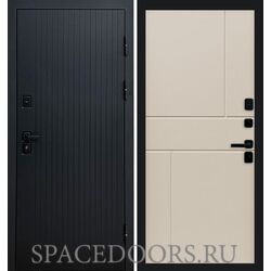 Дверь Termo-door Твист Блэк Горизонт Слоновая кость