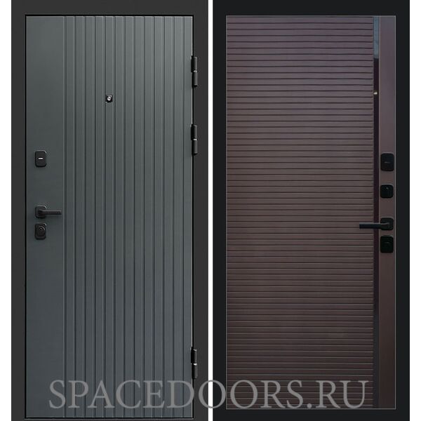 Дверь Termo-door Твист грей porte Шоколад