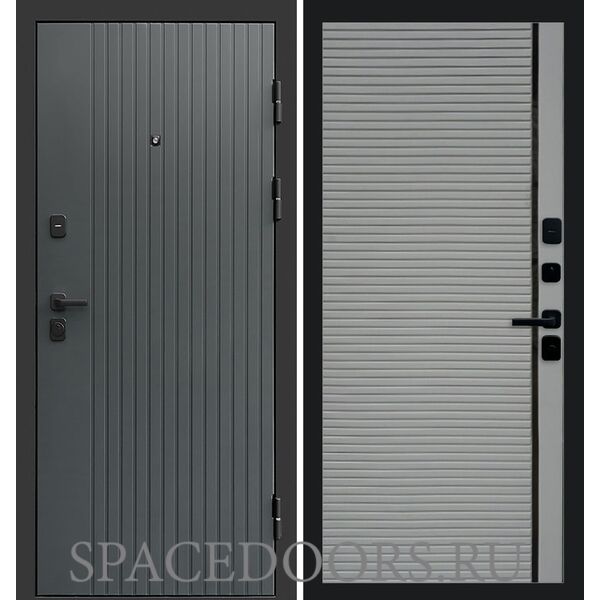 Дверь Termo-door Твист грей Porte Grey софт